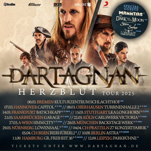 DARTAGNAN - HERZBLUT TOUR 2025