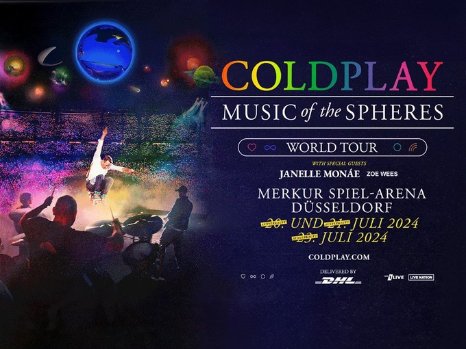 COLDPLAY: „Music Of The Spheres“ World Tour 2024