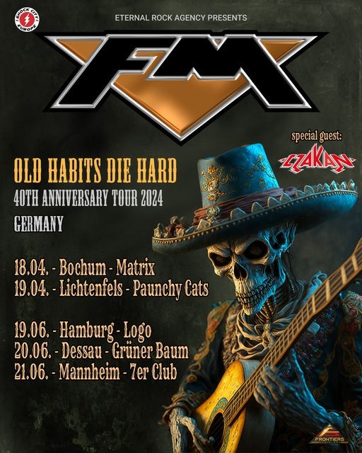 FM: „OLD HABITS DIE HARD" 40th ANNIVERSARY TOUR 